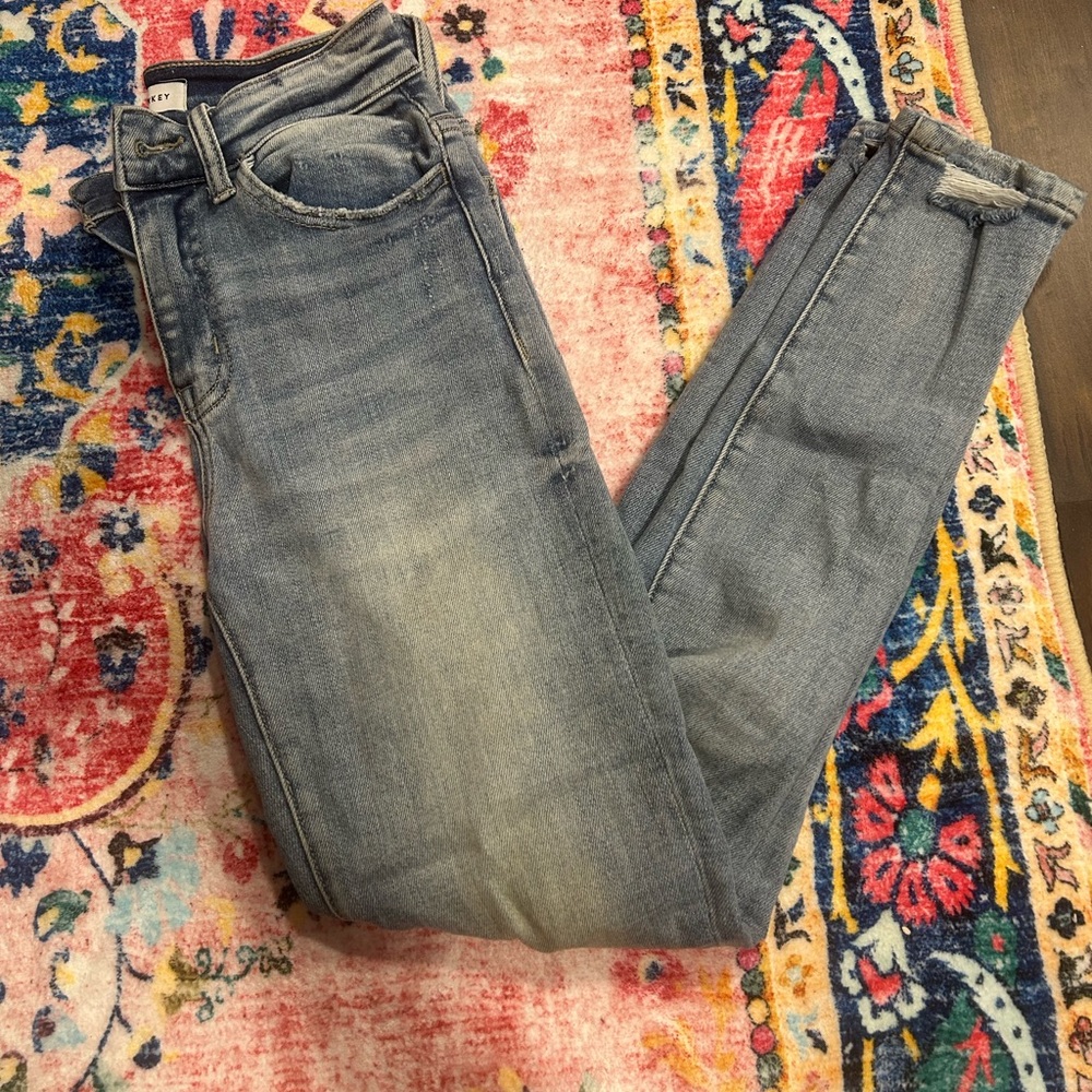 Flying Monkey Light Blue Skinny Jeans